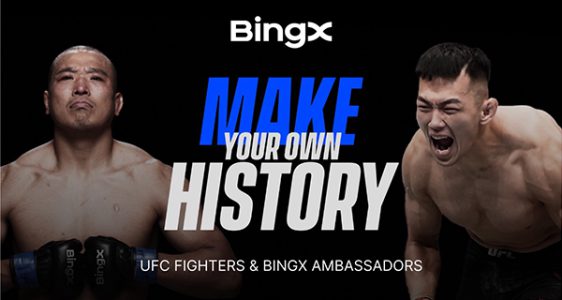 همکاری صرافی BingX با Junyong Park و Da Woon Jung در UFC